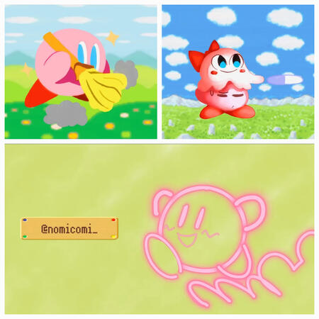 Kirby’s Dream Land 3 Art Collaboration (2025)